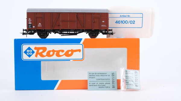 Roco H0 46100 gedeckter Güterwagen DB