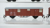 BTTB TT Konvolut gedeckte Güterwagen DR