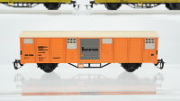 BTTB TT Konvolut gedeckte Güterwagen "Bananen ASG" Niederbordwagen SJ u.a.