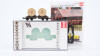 Busch H0f 12223 Drehgestellwagen mit Papierrollen