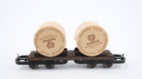 Busch H0f 12223 Drehgestellwagen mit Papierrollen