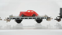 BTTB u.a. TT Konvolut Tiertransportwagen gedeckte Güterwagen Hochbordwagen Flachwagen mit PKW DR u.a. (Abbrüche)