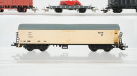 BTTB u.a. TT Konvolut Tiertransportwagen gedeckte Güterwagen Hochbordwagen Flachwagen mit PKW DR u.a. (Abbrüche)