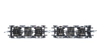 Roco H0 46520 Behältertragewagen-Set (Kugelbehälter, Von Haus zu Haus) DB