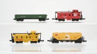 Minitrix N Konvolut US Caboose "A.T.&S.F....