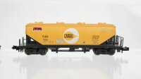 Minitrix N Konvolut US Caboose "A.T.&S.F. U.P.P.R." offener Güterwagen "U.P.R.R:" Selbstentladewagen "Cargíll"