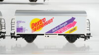 Märklin H0 Konvolut Kühlwagen "Dextro Energen" Kesselwagen "Mazola" DB