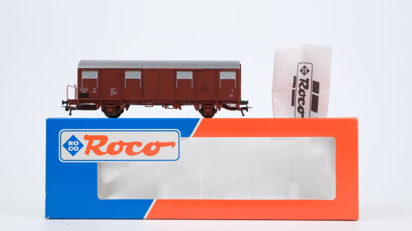 Roco H0 47266 gedeckter Güterwagen DR