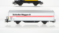 Märklin H0 Konvolut Kesselwagen "Apfelsaft" Schiebewandwagen "Schindler Waggon" SBB-CFF