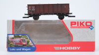Piko H0 57702 offener Güterwagen Ommp 50 patiniert DB