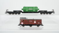 Fleischmann H0 Konvolut Schwerlastwagen mit Ladung...