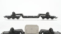 Märklin H0 Konvolut Tiefladewagen teilbeladen mit Trafo "AEG" Langholzwagen DB u.a. (Abbrüche)