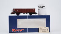 Roco H0 67702 Hochbordwagen mit Bremserbühne DB