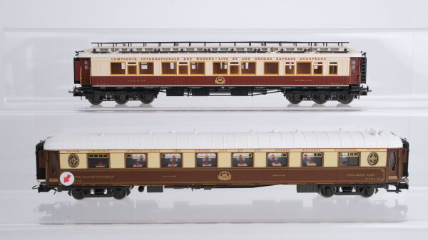 Trix/Rivarossi H0 Konvolut "Orient Express" Salonwagen Schlafwagen C.I.W.L (Abbruch)