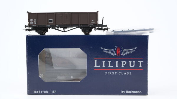 Liliput H0 L221906 Offener Güterwagen Villach Blech mit Bremserbühne SNCF