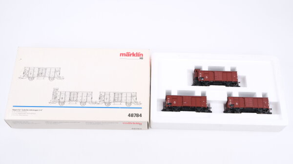 Märklin H0 48784 Wagen-Set "Gedeckte Güterwagen G 10" der DB