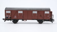 Klein Modellbahn H0 3021 Gedeckter Güterwagen mit Bremserhaus DB