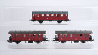 Roco/Unbekannt H0 Konvolut Personenwagen 1.Kl. 2.Kl. DB