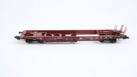 Roco H0 46356 Taschenwagen mit Sattelauflieger (Schenker) DB