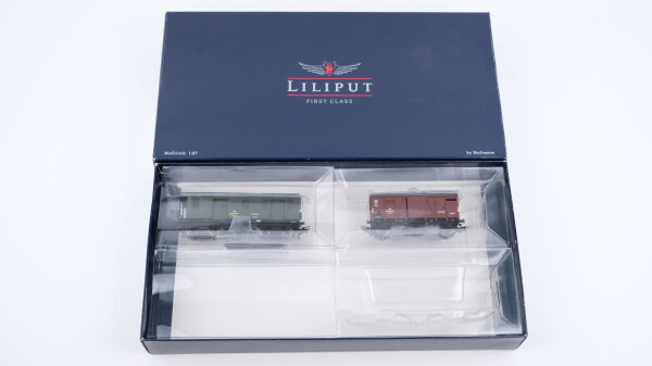 Liliput H0 L240101 Güterwagenset Bauzug DB 3-tlg (unvollständig)