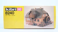 Kibri H0 8240 Bausatz "Haus mit Mühlrad" ungebaut