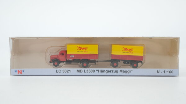 Minis N LC3021 MB L3500 Hängerzug Maggi