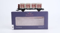 Liliput H0 L235140 Behältertragwagen mit Bremserhaus...