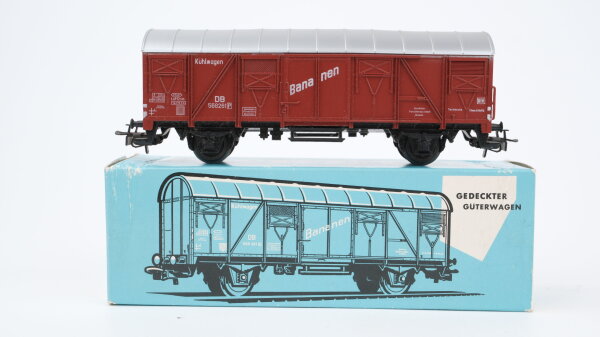 Märklin H0 4637 Gedeckter Güterwagen (Kühlwagen Bananen) Tnomehs 59 der DB