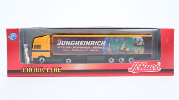 Schuco H0 23002 MAN F2000 Koffersattelzug "Jungheinrich"