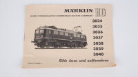 Märklin H0 3040 E-Lok BR E40 210 DB Wechselstrom