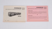 Märklin H0 3016 Schienenbus BR VT 95 DB Wechselstrom (Licht teilweise defekt)