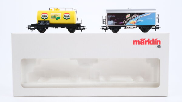 Märklin H0 Güterwagenset Mazola / Spaghettino 2-tlg