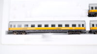 Fleischmann H0 6350 Zug Set Lufthansa Airport Express DB Gleichstrom (Unvollständig)