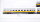 Fleischmann H0 6350 Zug Set Lufthansa Airport Express DB Gleichstrom (Unvollständig)
