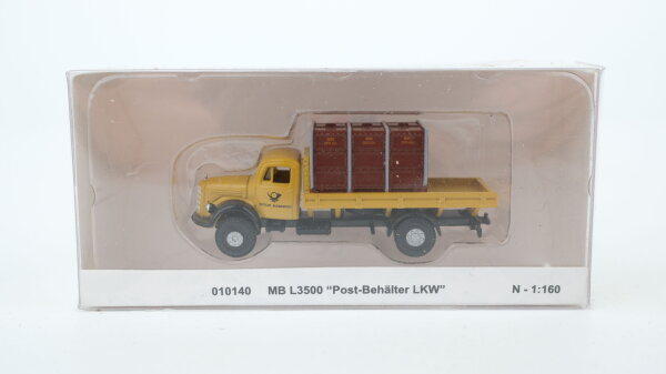 Lemke N 010140 Mercedes-Benz L3500 Post Behälter LKW