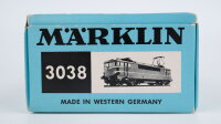 Märklin H0 3038 E-Lok BR Serie BB 9223 SNCF Wechselstrom (Fahrgeräusche)