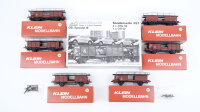 M+D H0 031 Set Autotransportwagen 6-teilig DB