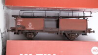 M+D H0 014 Güterwagenset Autotransportwagen 6-tlg DB