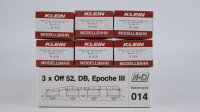 M+D H0 014 Güterwagenset Autotransportwagen 6-tlg DB