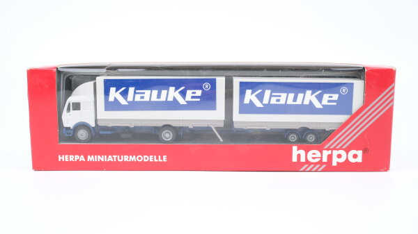 Herpa H0 142458 Sk Wechselbrücken Container Gliederzug "Klauke"