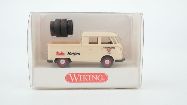 Wiking H0 07890232 VW T1 Doppelkabine Fulda Reifen beige