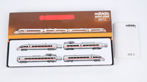Märklin Z 88712 Elektro-Triebzug InterCityExpress ICE 3 BR 406 DB (Vermutlich Verharzt)