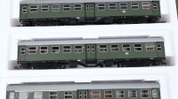 Roco H0 44053 Personenwagen-Set Umbauwagen 4-teilig DB