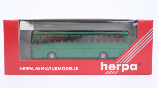 Herpa H0 142854 Kässbohrer Setra  S 216 HD Reisebus Polizei, grün