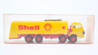 Roskopf H0 411 Saurer D 290/330 4-Achser Tankwagen Shell