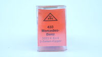 Roskopf H0 433 Mercedes-Benz 3333 K 8 x 4 3-Seiten-Kipper grau-silber