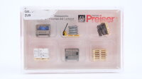 Preiser H0 17704 Gitterboxpalette + Paletten mit Ladegut