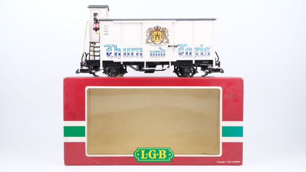 LGB G 4126 Bierwagen "Thurn und Taxis" mit Bremserhaus
