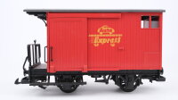 LGB G gedeckter Güterwagen rot "Auto Express"