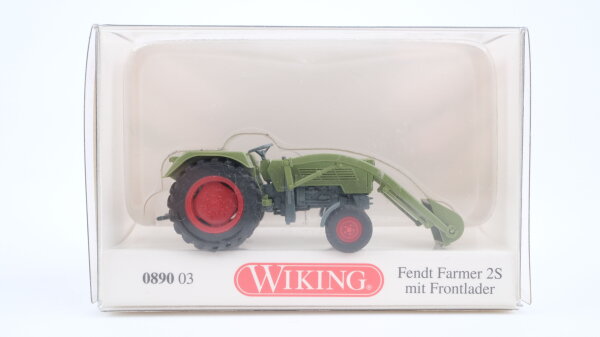 Wiking H0 0890 03 Fendt Farmer 2S mit Frontlader